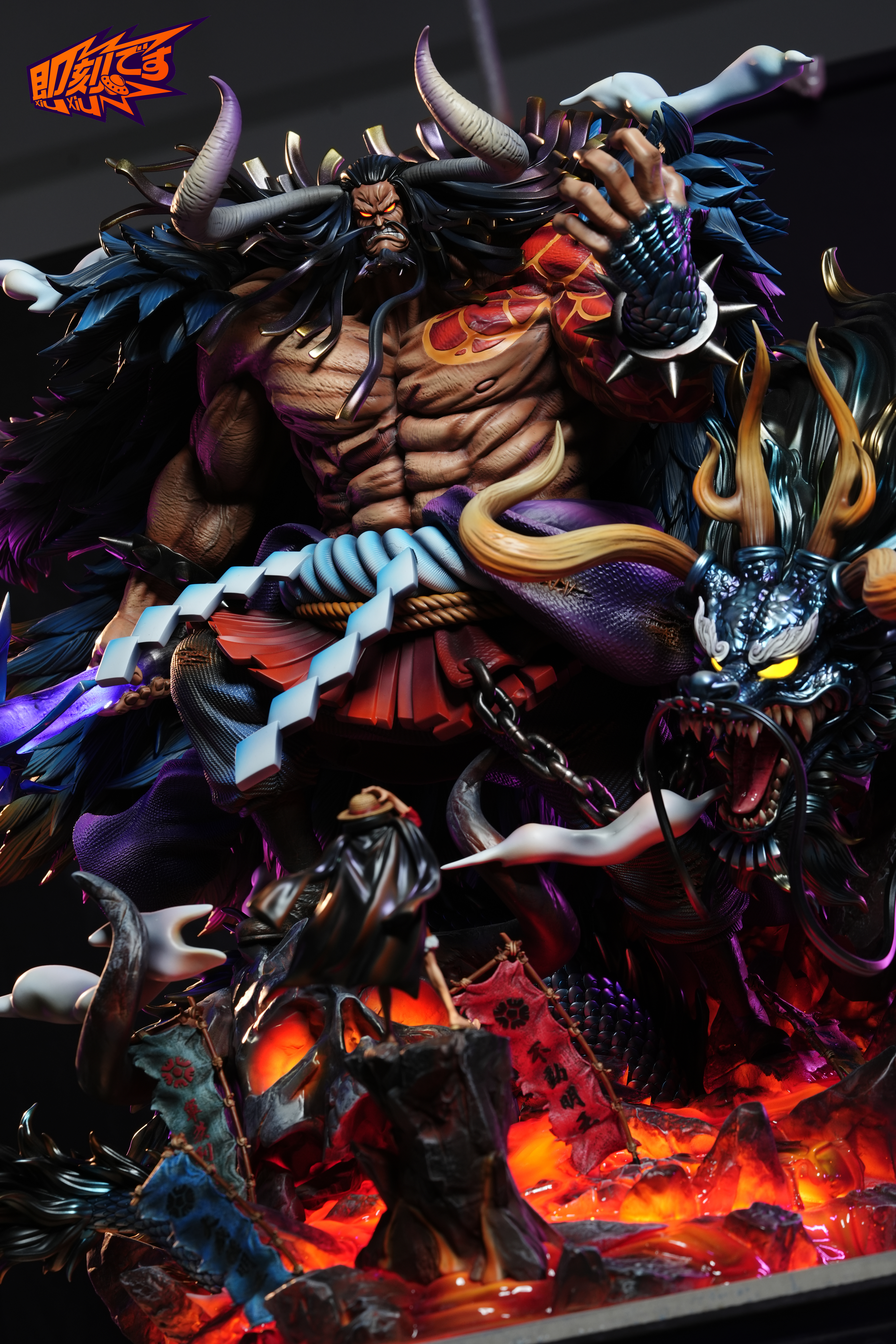 JiKe Studio - Kaido with LED Statue(GK)