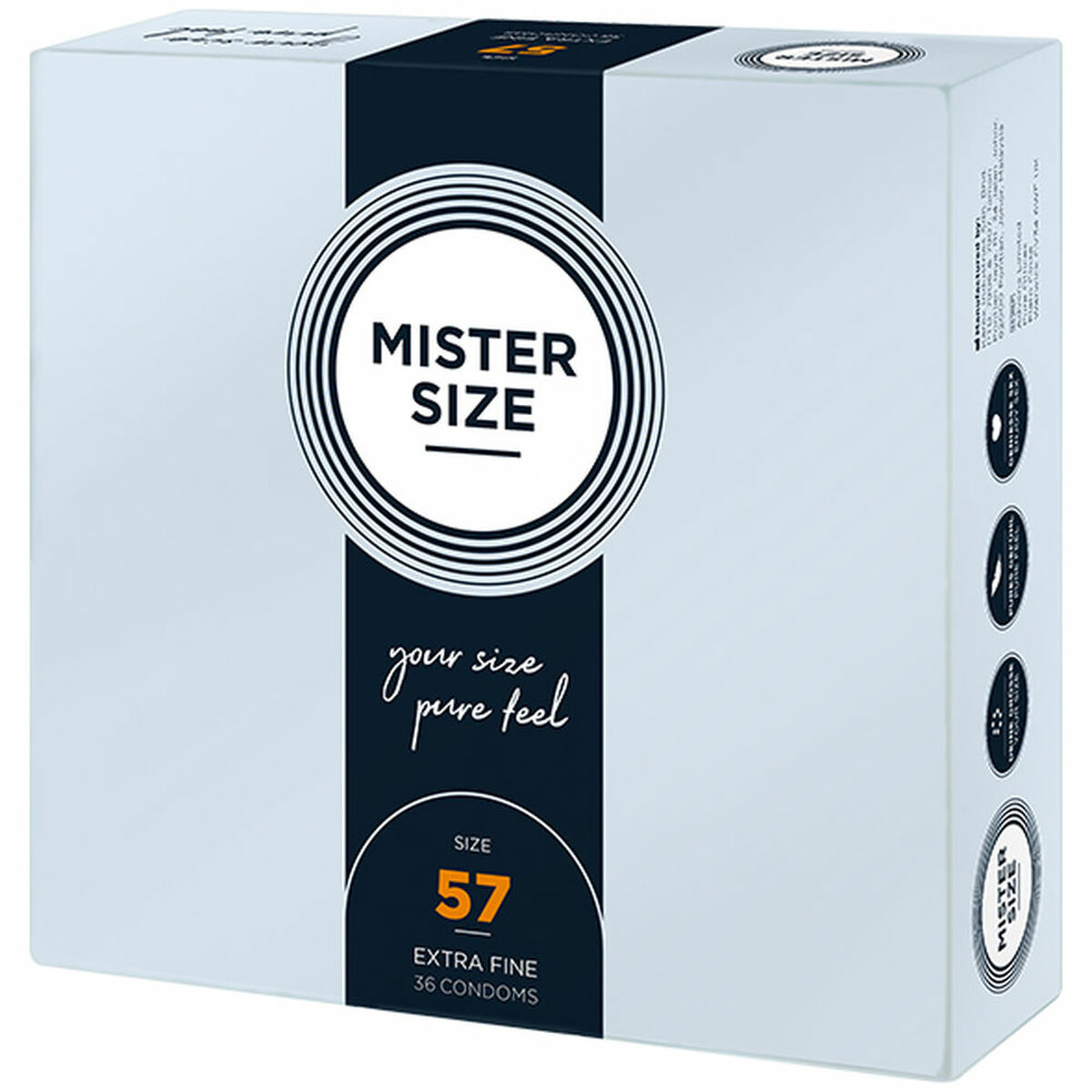 Condoms Mister Size 04137470000 &Oslash; 5,7 cm (36 pcs)