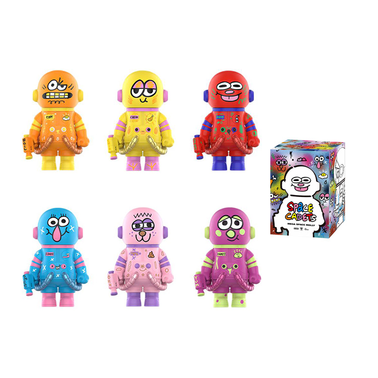 POP MART Mega Space Molly 400% Jon Burgerman Space Cadets Series Pupu Figure