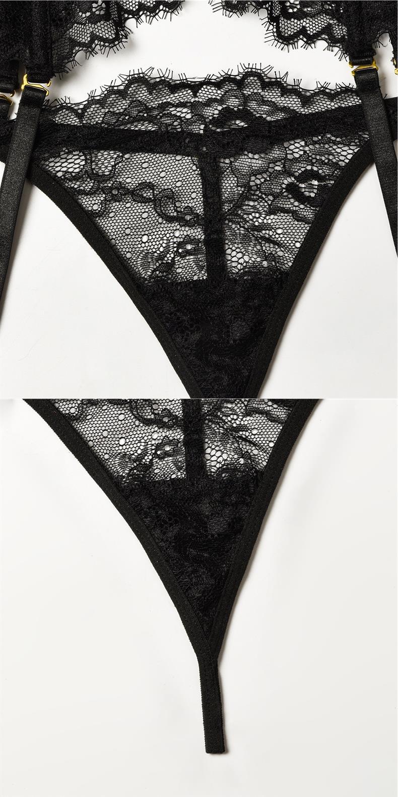 BQYOOM™ Lace Charming Sexy Black Rose