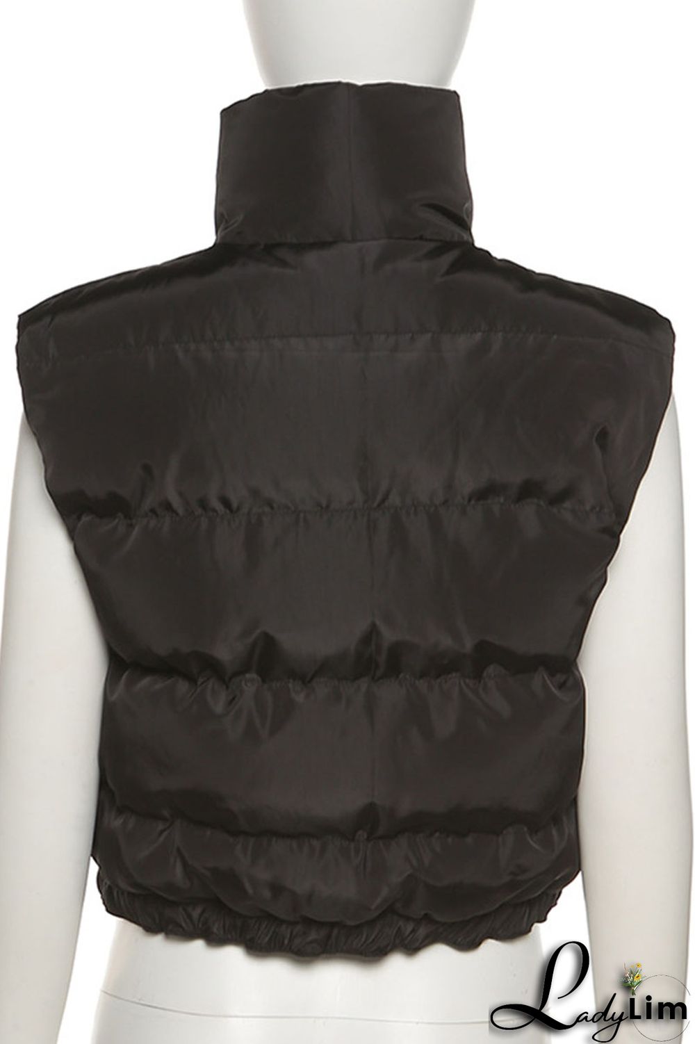 Pink Casual Solid Patchwork Zipper Outerwear