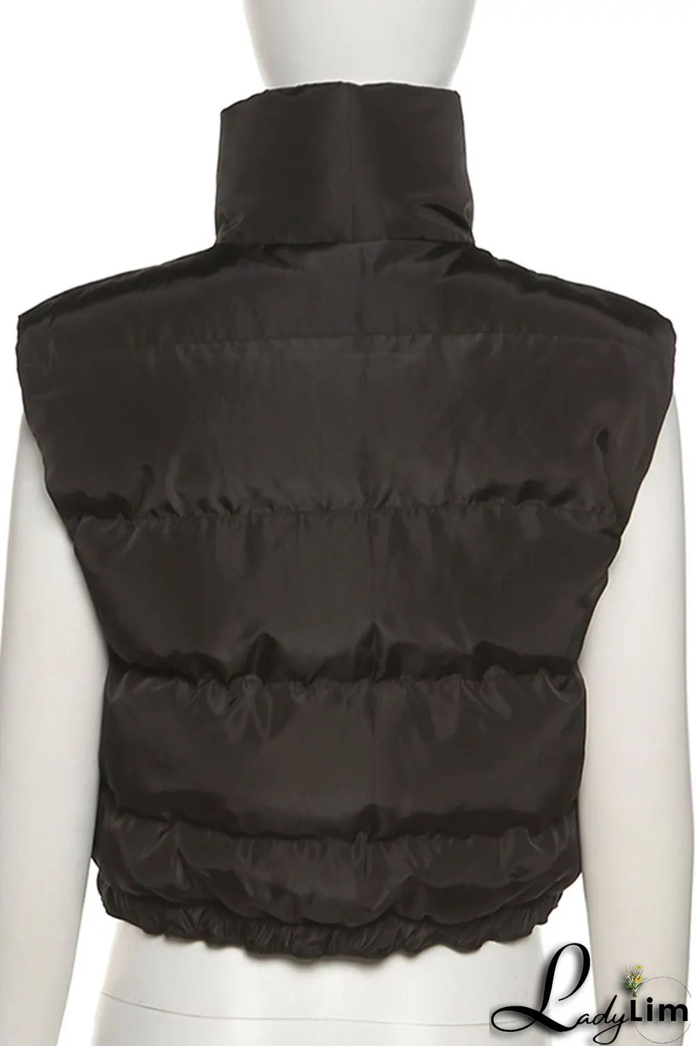 Pink Casual Solid Patchwork Zipper Outerwear