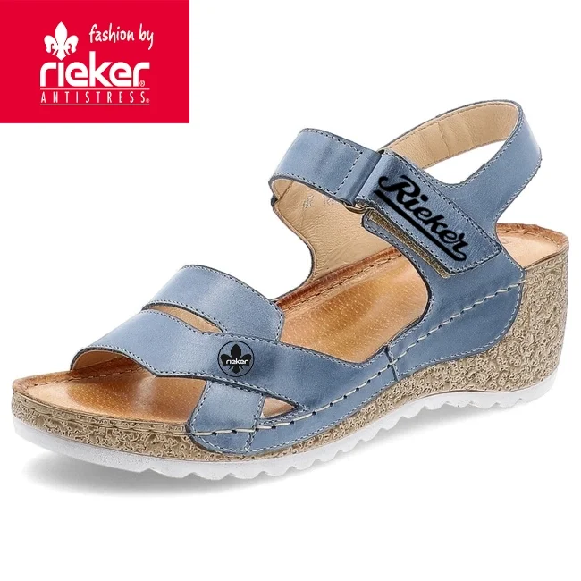 Rieker® Szandálok Divatos női ékszandálok