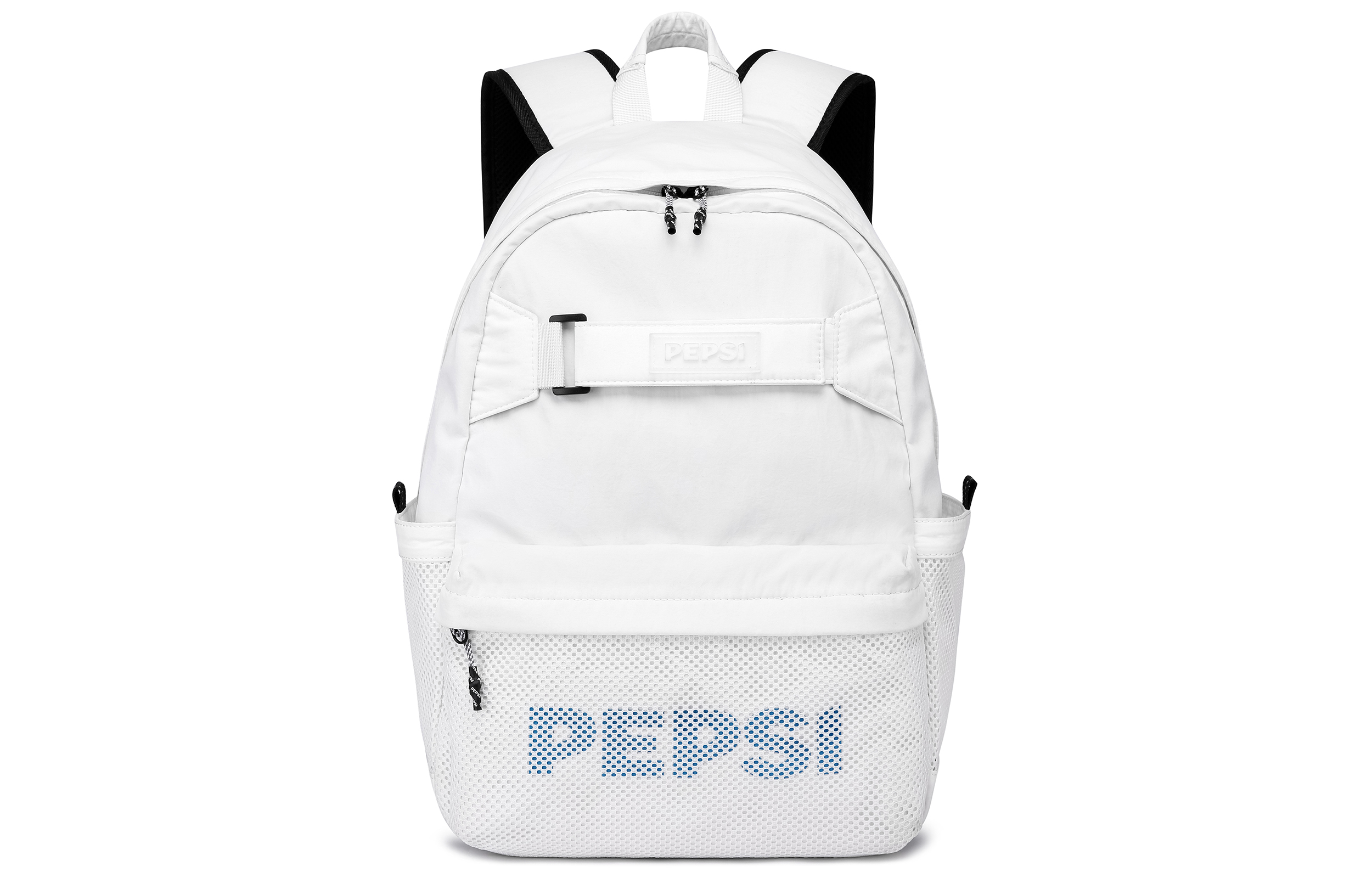 Pepsi Nylon Backpack Laptop Bag Backpack Regular Unisex White/Black