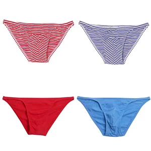 Simple Men's Milk Silky Bikini Briefs