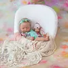 Handmade Baby Doll Girl Mae 20'' Realistic Soft Silicone Vinyl Reborn Asleep Baby Doll Set, Gift for Kids - RBBI-Myrebornbabydoll&reg; Myrebornbabydoll&reg;