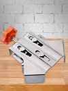 1/2/4pcs 90 Degree Fixing Clips Stainless Steel Right Angle Splicing Quick Clamp