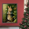 Lapin Complète Carré Diamant Peinture 30X40CM