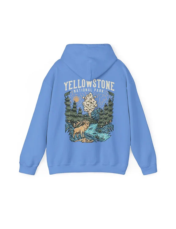 Yellowstone National Park Hoodie  August Lemonade August Lemonade