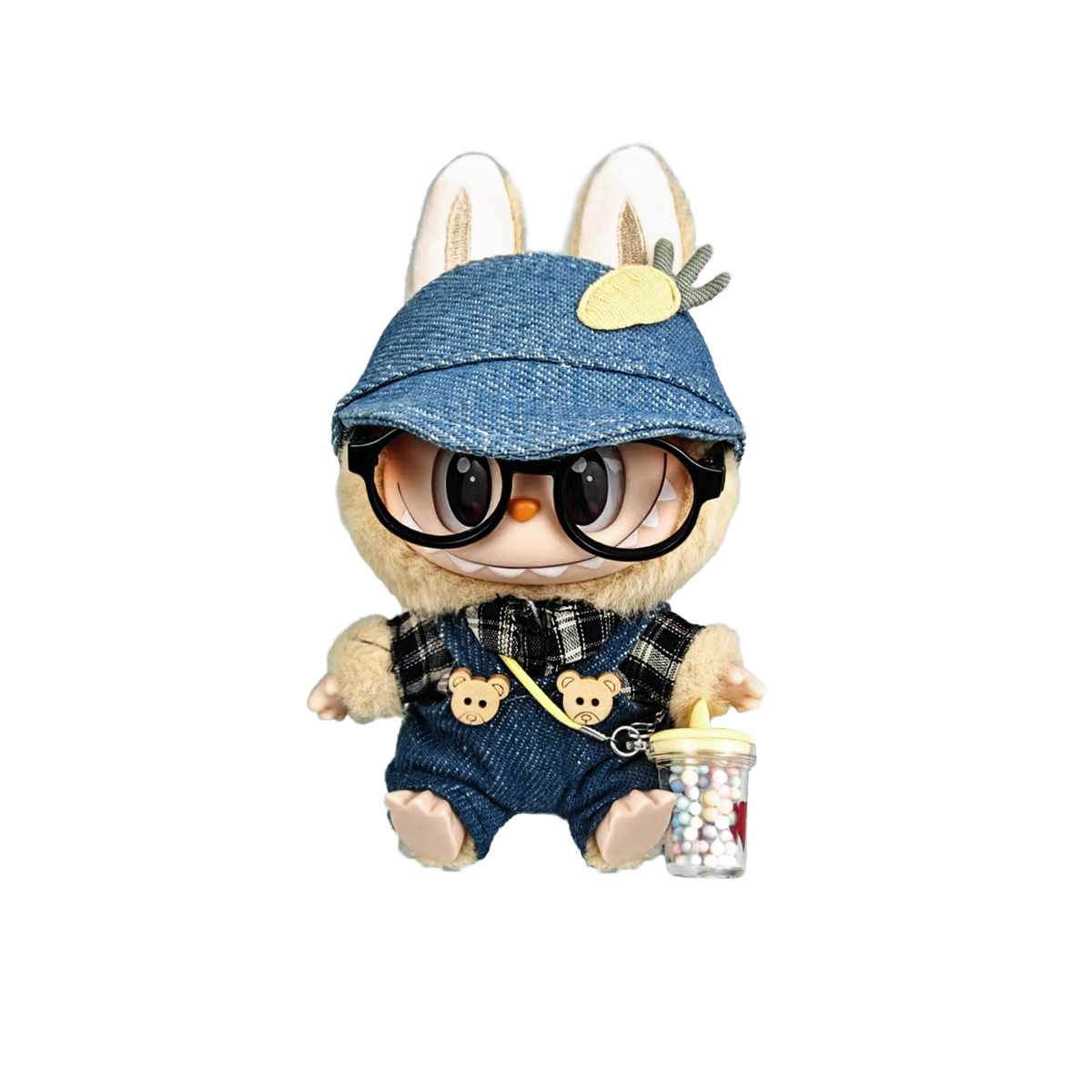 [Custom Trendy Toy Non Official] THE MONSTERS Sitting Party Collection BNK Candy Bear Trend Based Products 15cm
