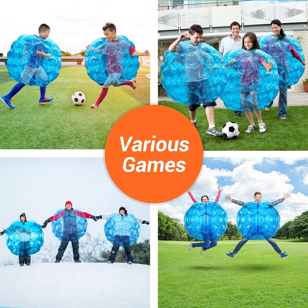 Durable Inflatable Body Bubble Wearable Bumper Ball