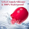 Clitoral Rose Sex Stimulator for Women with Tongue