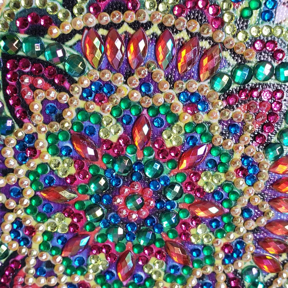 Diamond Painting - Special Shaped Drill - Mandala Flower(30*30cm)