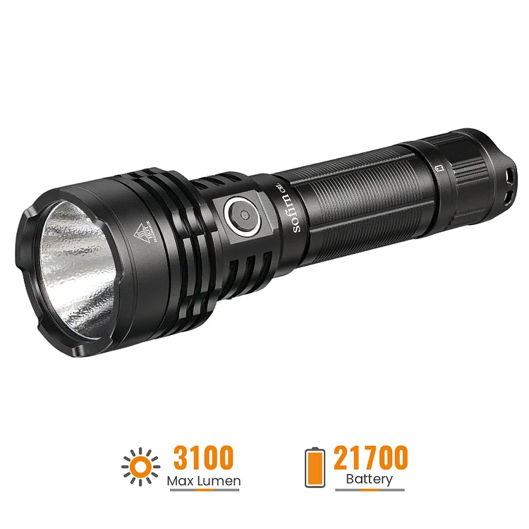 Sofirn C8L Rechargeable Tactical Flashlight