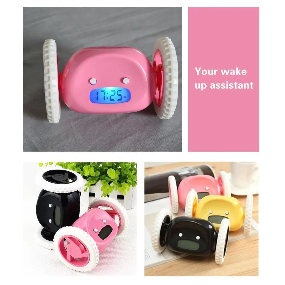 Hide and Seek Runaway Alarm Clock in Action