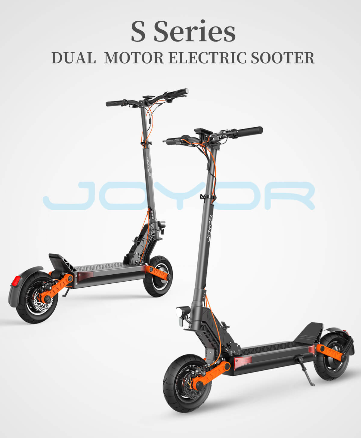 JOYOR S10-S Electric Scooter for Adults Dual 1000W Motor Fast Scooter