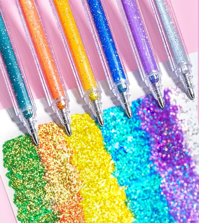 Hot Sale Now-40% Off) Glitter Gel Pen Set