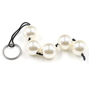 6 Sizes Pearl Pull Bead Anal Plug