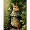 Lapin Complète Carré Diamant Peinture 30X40CM