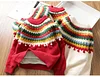 Kid Baby Girl New Year Retro Cashmere Sweater