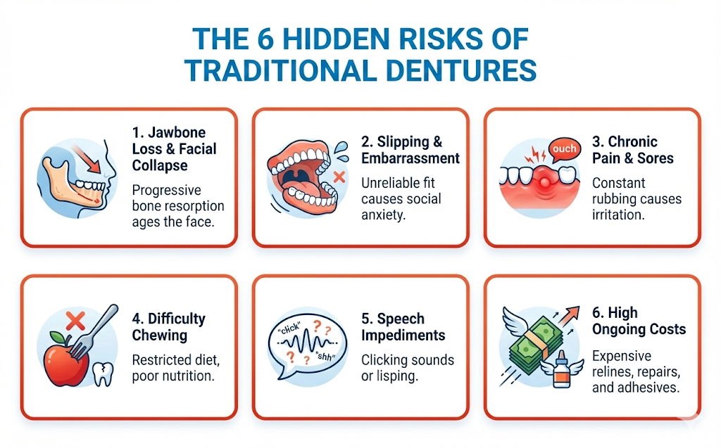 ROSOPL Custom-Fit Full Functional Dentures