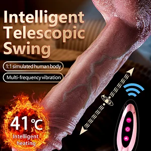 Mossy Solider - Wireless Remote Control Heating Thrusting Swinging Dildo