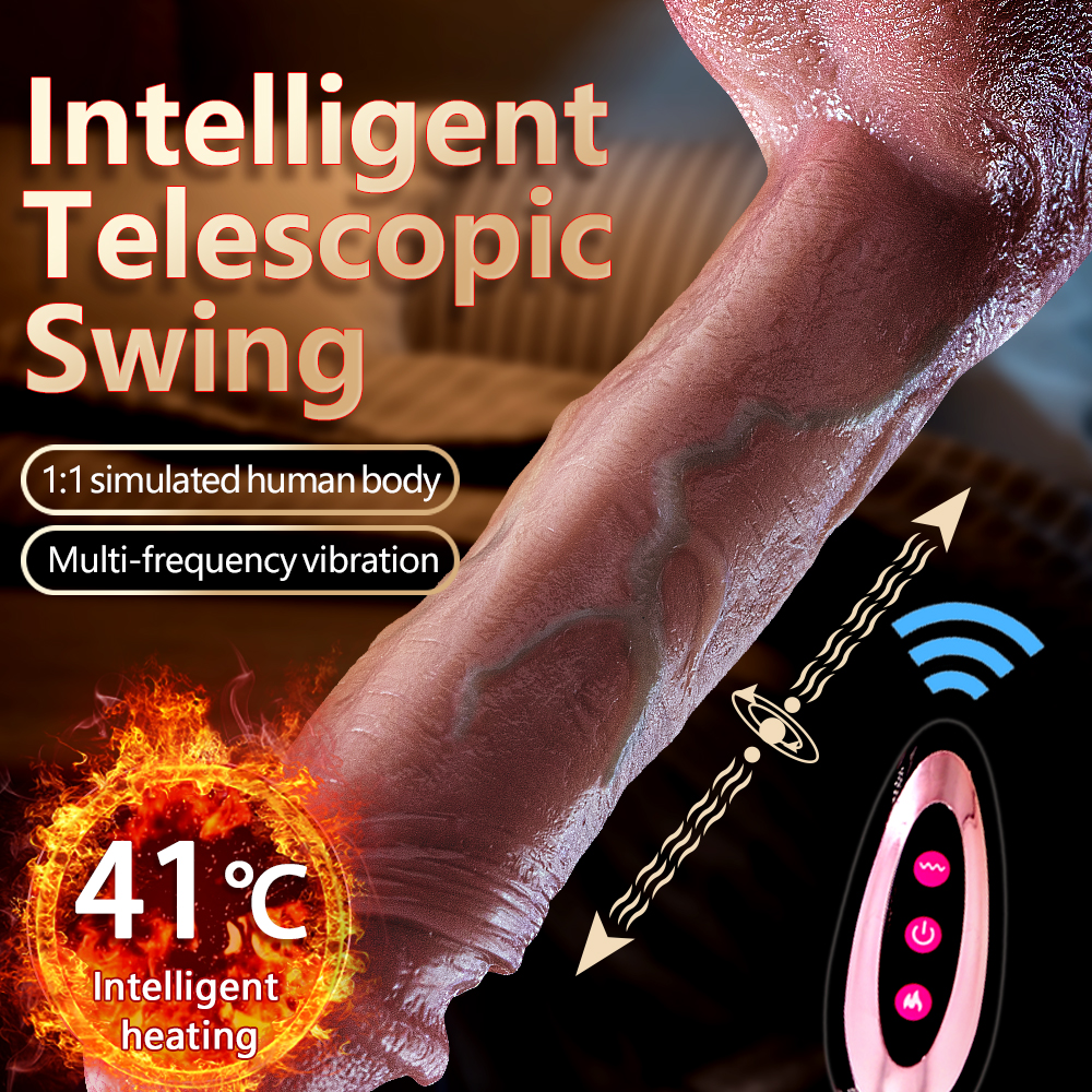 Mossy Solider - Wireless Remote Control Heating Thrusting Swinging Dildo