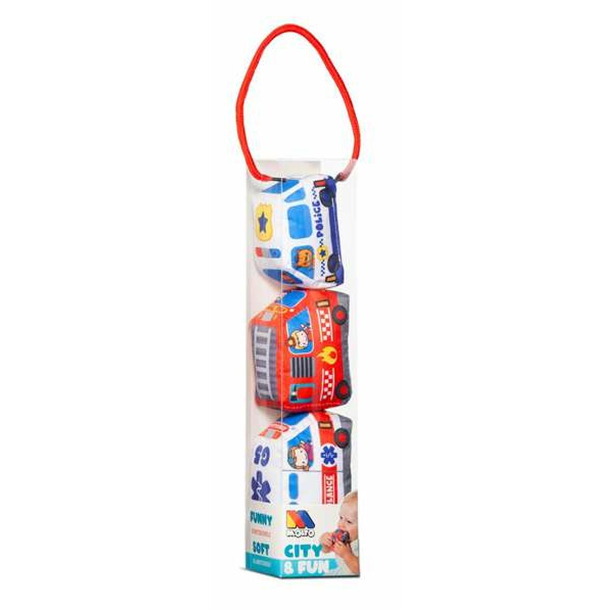 Set of cars Molt&oacute; Soft 3 Pieces