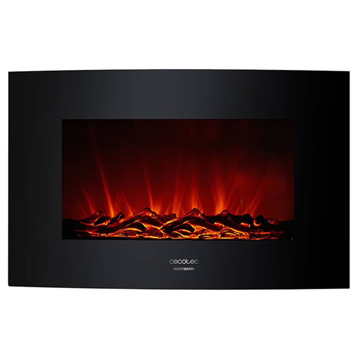 Decorative Electric Chimney Breast Cecotec Warm 3500 Curved Flames 1000 - 2000 W