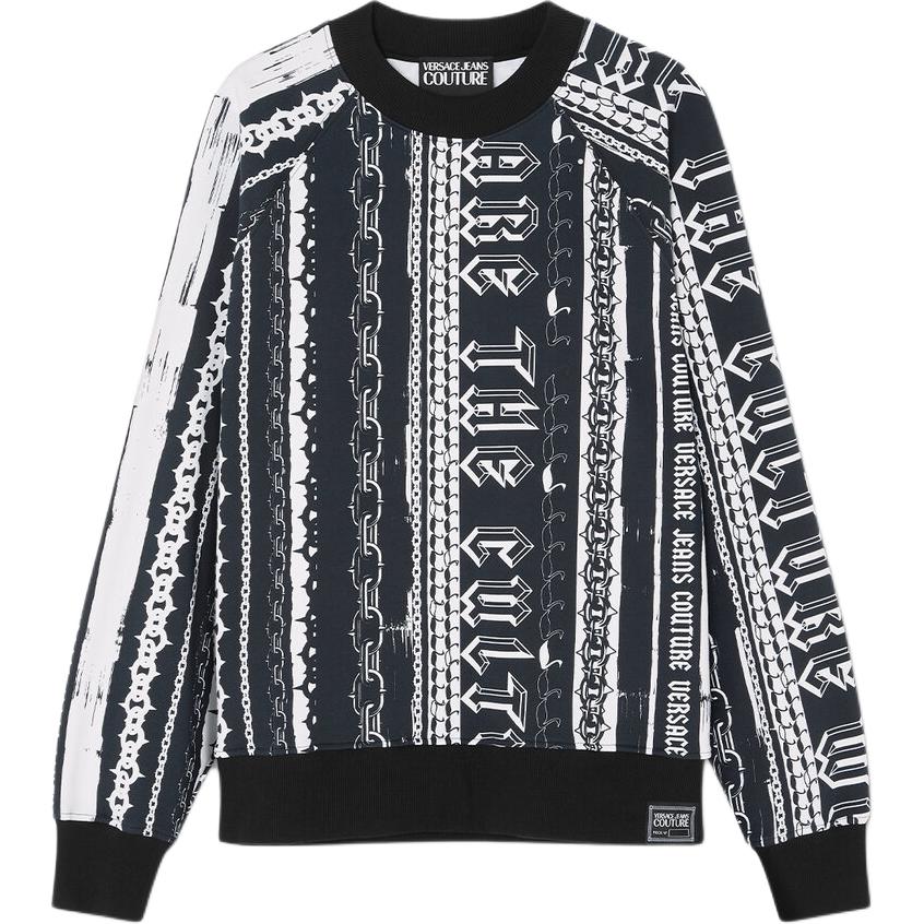 VERSACE JEANS COUTURE SS24 Knitwear Men's Black