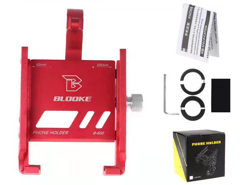 Universal mobile phone holder for electric scooter is suitable for all  series