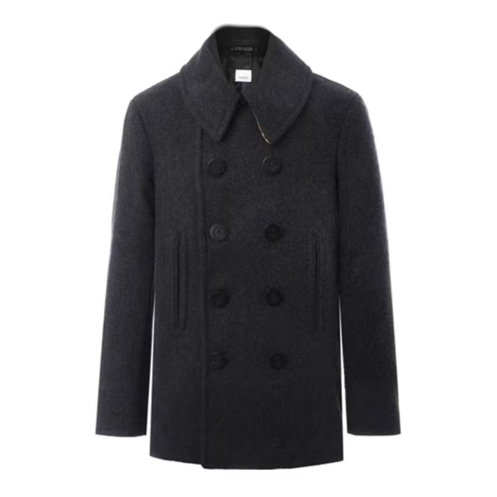 Burberry Coats Men Black