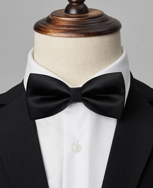 Wedding Checked Pattern Adjustable Bow Tie