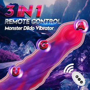 9.3in Wireless Remote Control Thrusting Dildo Vibrator