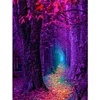 Diamond Painting -DIY Full Square Drill Purple Forest(50x70cm)