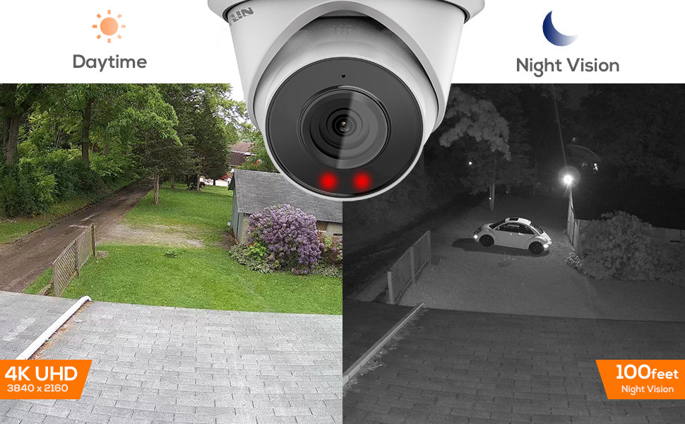 4k poe security camera system