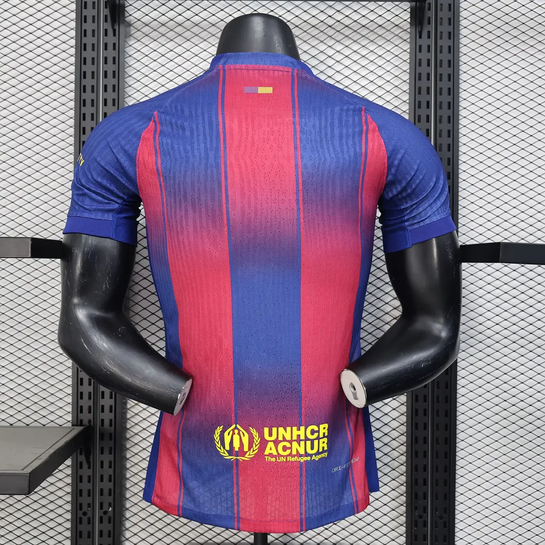 25/26 Barcelona Home Player Version Football Shirt Thai Quality