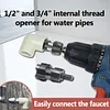 4 Points 6 Points PPR Water Pipe Internal Thread Opener for PVC Plastic Pipe