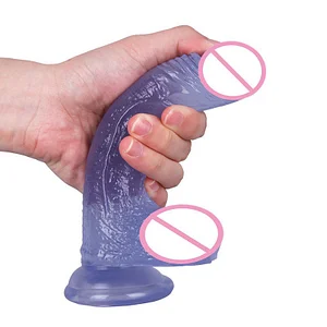 Colorful Simulation Dildo Sucker Sex Toy For Women