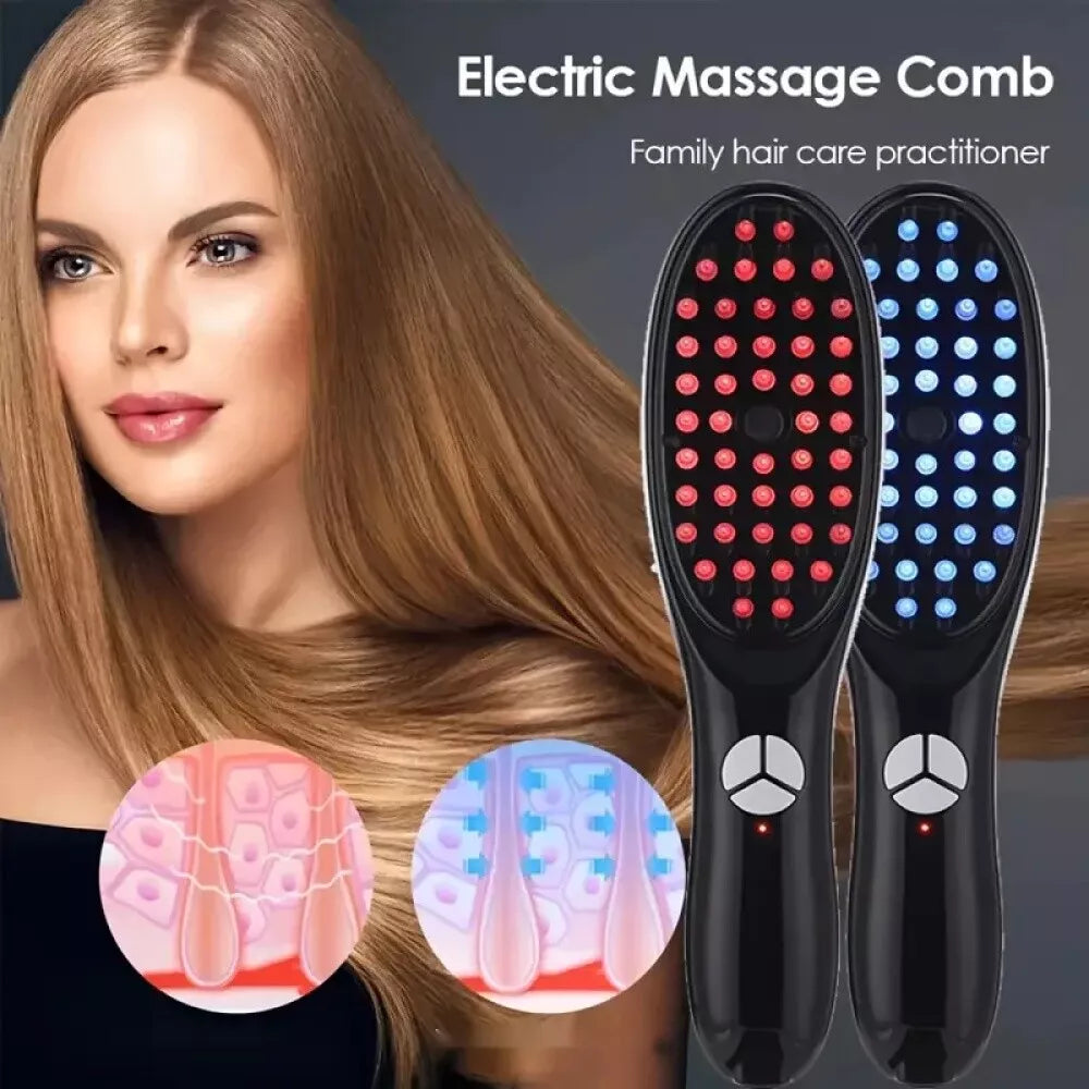 How to Use the TheraBrush LED Hair Brush