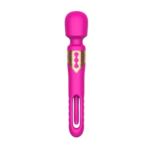 3 In 1 Hollow Slapping Wand Vibrator