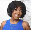 Affordable Bangs Curly  Hair Wig