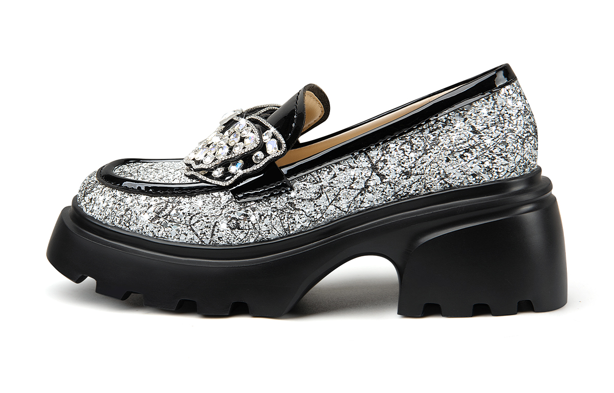 Lily Wei Loafers Women's Black
