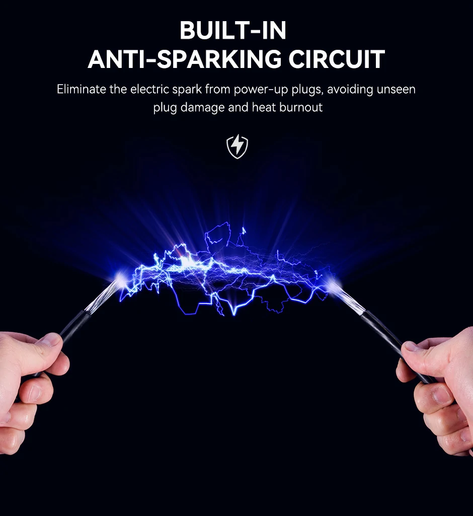 AT8025 fixed-wing UAV propulsion system with built-in spark suppression circuit