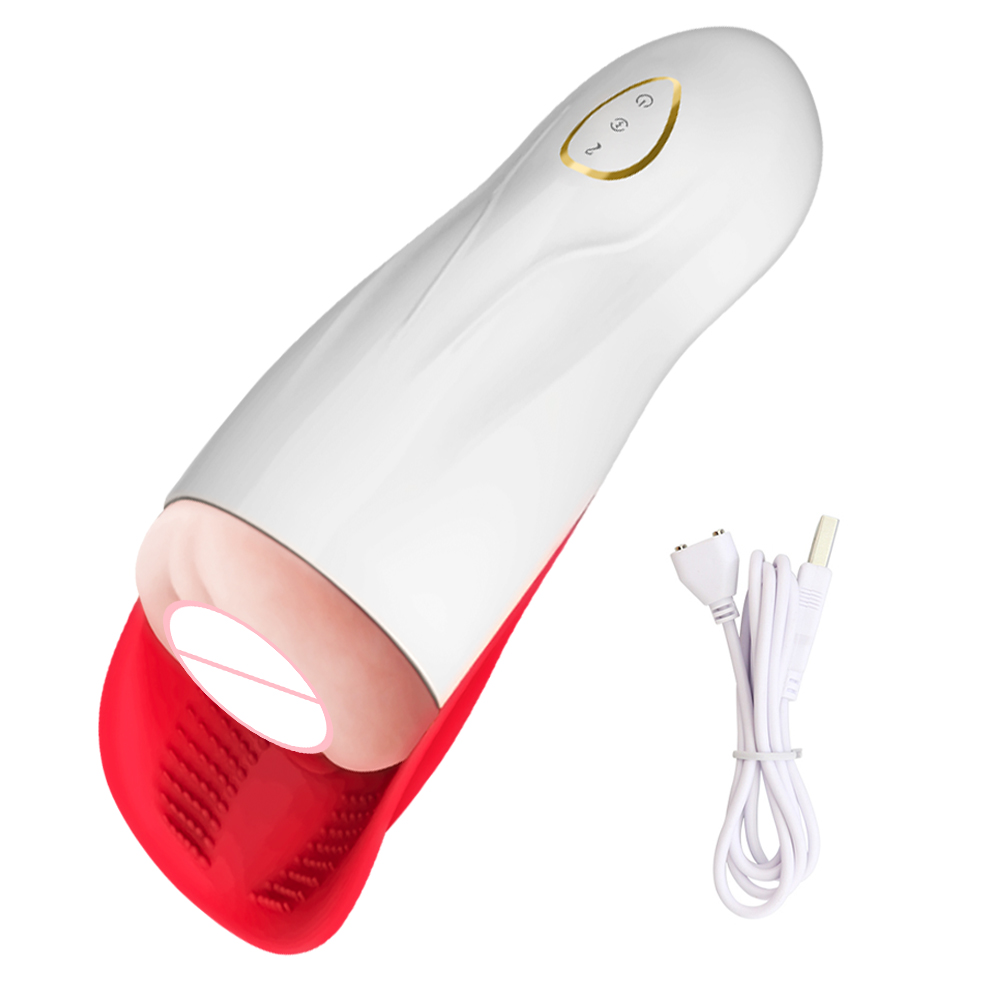 Gemini Deep Throat Sucking Oral Sex Aircraft Cup Male Masturbation Penis Exerciser Adult Supplies Wholesale