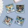 6Pcs Diamond Painting Deer Greeting Cards Christmas Cards