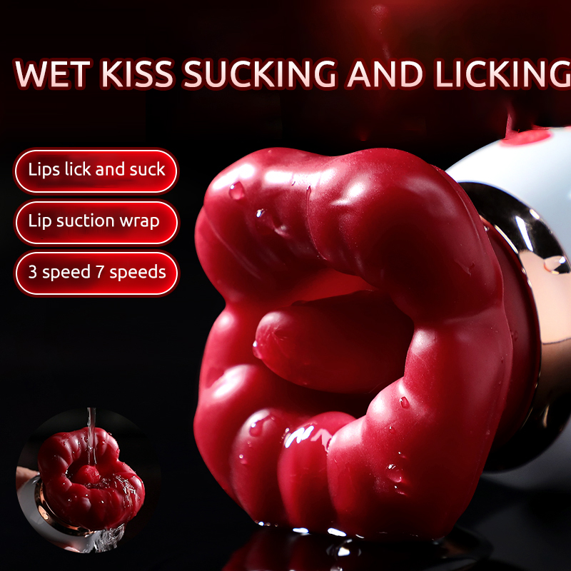 Rose Flame Sucking & Licking Tongue Vibrator