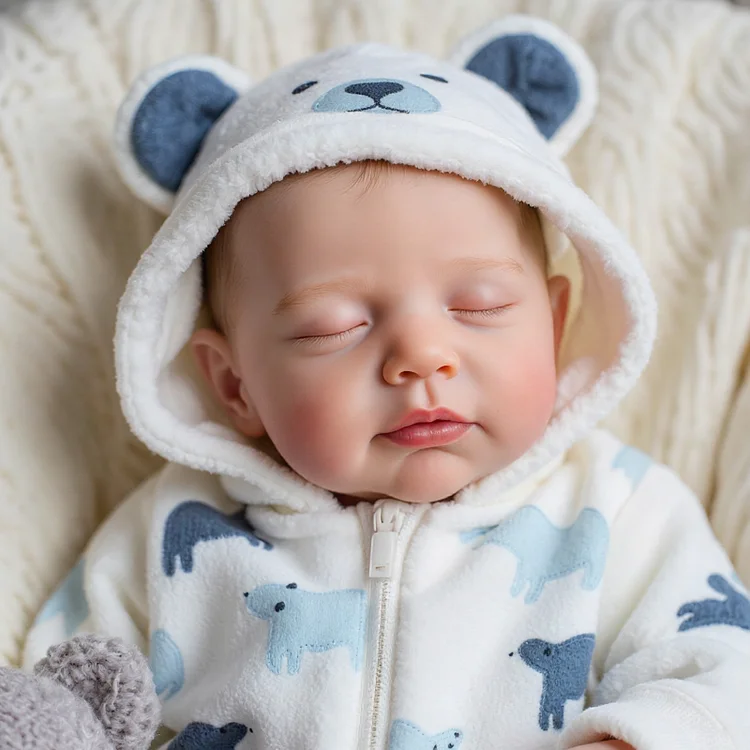 Babeside Sleeping Reborn Baby Liya 20" Little Infant Girl Building Lovely Memories