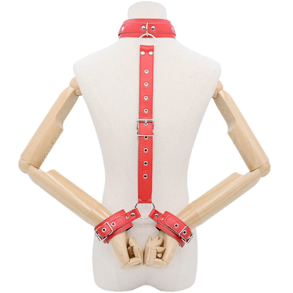 Sm Fun Binding Shackle Collar Handcuffs Female Slaves Teach Men And Women To Share Sex Products Husband And Wife Toys Bdsm