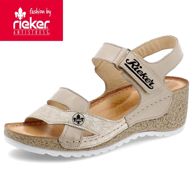 Rieker® Szandálok Divatos női ékszandálok